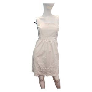 Old Navy Off White Sleeveless Summer Dress SZ 4 Boho Beach Vacation